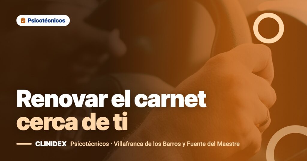 Renovar el carnet cerca de ti: dónde hacerlo en la provincia de Badajoz
