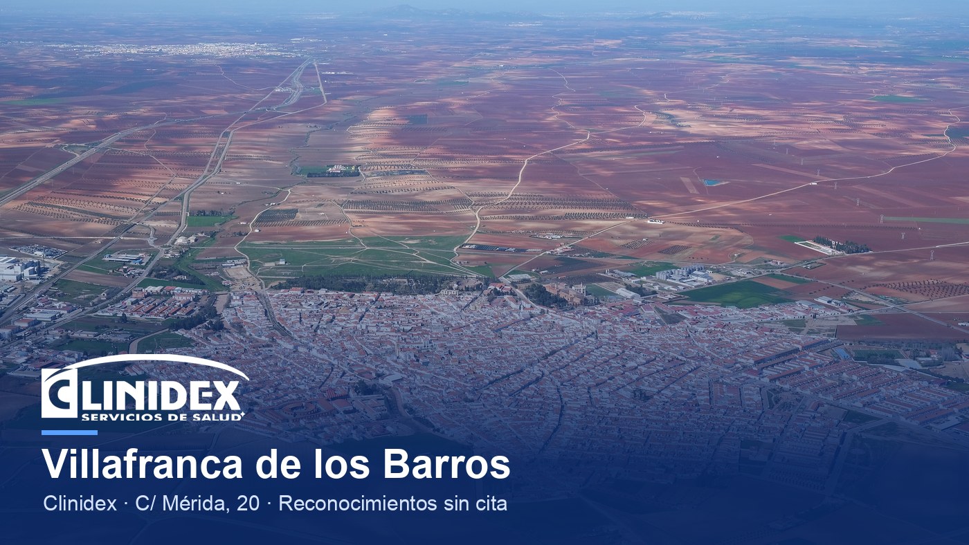 Villafranca de los Barros: Villafranca de los Barros aerial